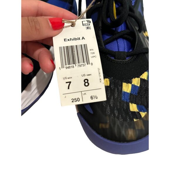 ADIDAS Exhibit A Unisex Basketball Sneakers Men 7 Womens 8 NEW NWOB - Picture 4 of 7